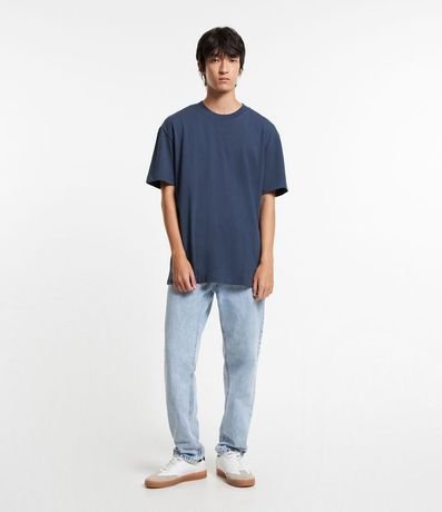 Remera Relaxed en Algodón con Efecto Grueso 2