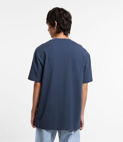 Remera Relaxed en Algodón con Efecto Grueso 3