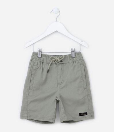Bermuda Infantil con Lazo y Bolsillos - Talle 05 a 14 años