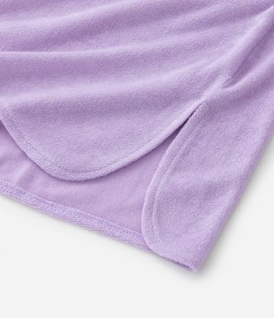 Salida de Playa Infantil Atoallada con Capucha y Lazo en la Cintura - Talle 3 a 16 años 5