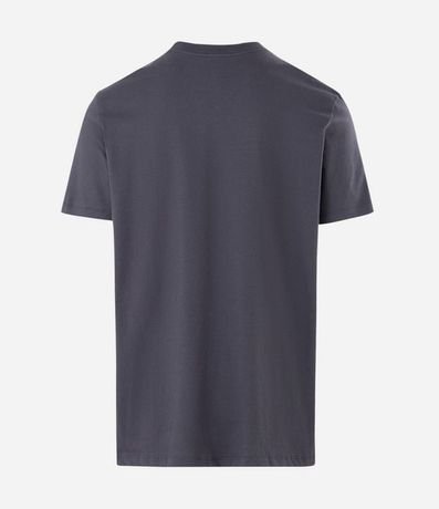 Remera Comfort Básica en Media Malla con Textura y Manga Corta 5