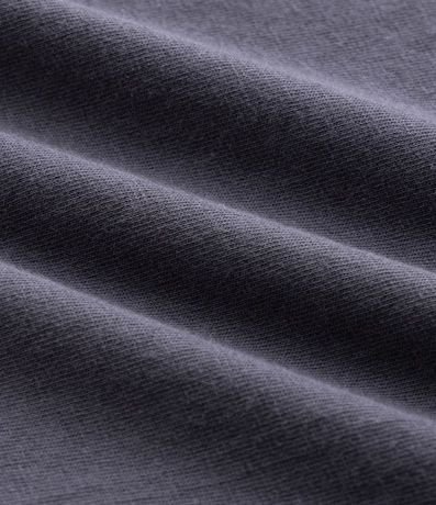 Remera Comfort Básica en Media Malla con Textura y Manga Corta 6