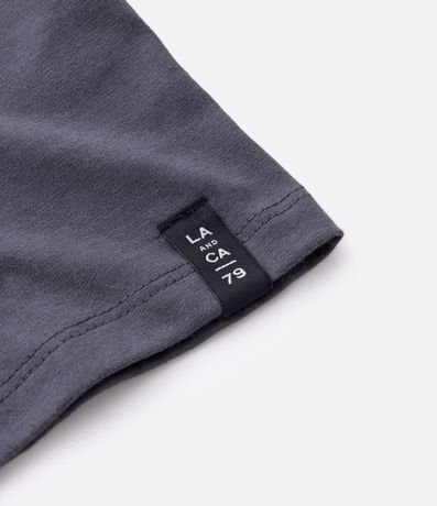 Remera Comfort Básica en Media Malla con Textura y Manga Corta 7