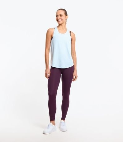 Musculosa Nadador Deportiva Alargada en Microfibra 2