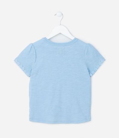 Blusa Infantil con Bolsillo y Bordado Broderie - Talle 1 a 5 años 2