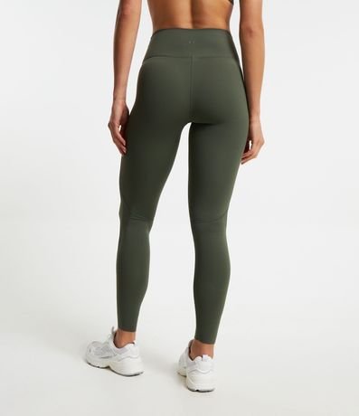 Pantalón Legging Deportivo en Poliamida con Recorte 4