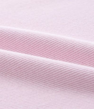 Musculosa Cropped Acanalada Infantil con Bies Contrastante - Talle 5 a 14 años 3