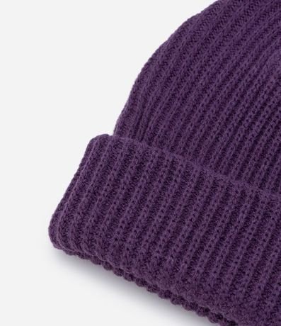 Gorro Básico Acanalado Plegado 3