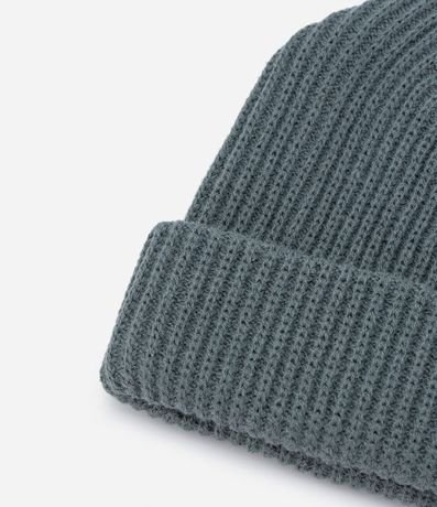 Gorro Básico Acanalado Plegado 3