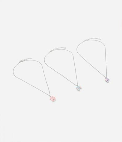 Kit 03 Collares Infantiles con Colgante de BFF 2