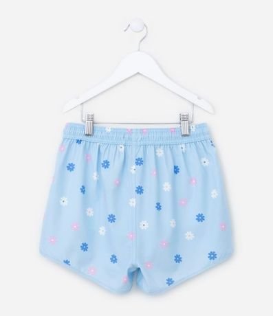 Short Runner Infantil con Estampa Floral - Talle 5 a 14 años 2