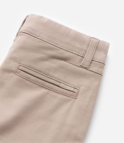 Bermuda Infantil con Bolsillo Cuchilla y Bajo Plegado - Talle 1 a 5 años 4