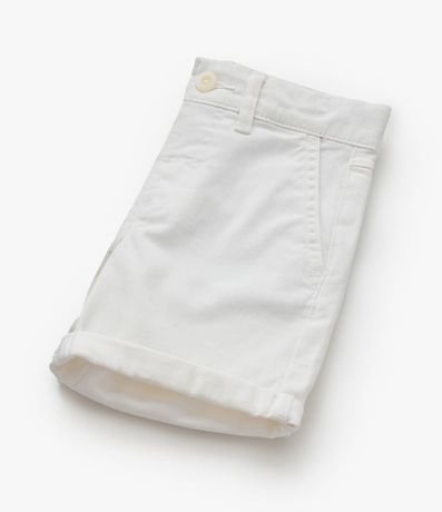 Bermuda Infantil con Bolsillo Cuchilla y Bajo Plegado - Talle 1 a 5 años 4