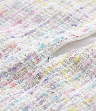 Vestido Infantil en Tweed con Breteles - Talle 5 a 14 años 7