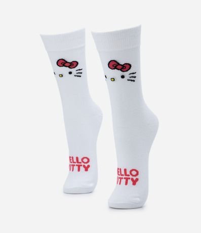 Media Caña Larga con Estampa Hello Kitty 1