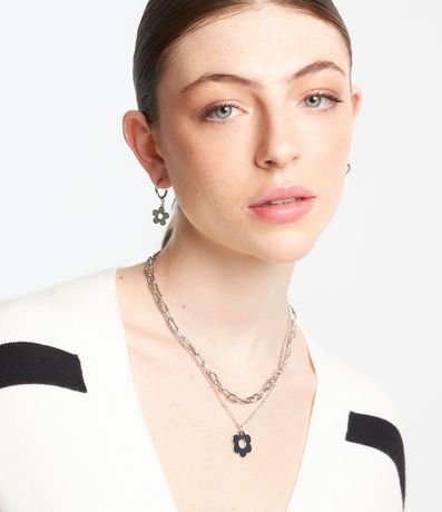 Conjunto de Collar en Capas y Caravana
