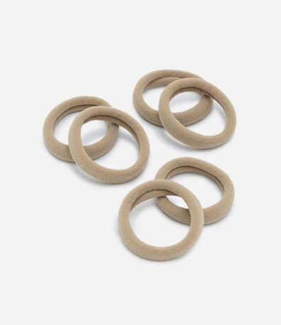 Kit 6 Gomitas de Cabello Básicas con Elástico 2