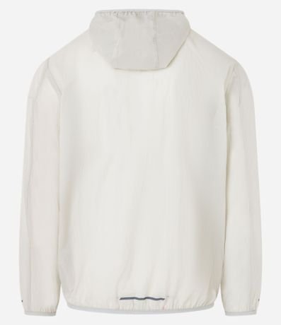 Campera Rompevientos Deportiva con Capucha y Bolsillos con Cierre 2