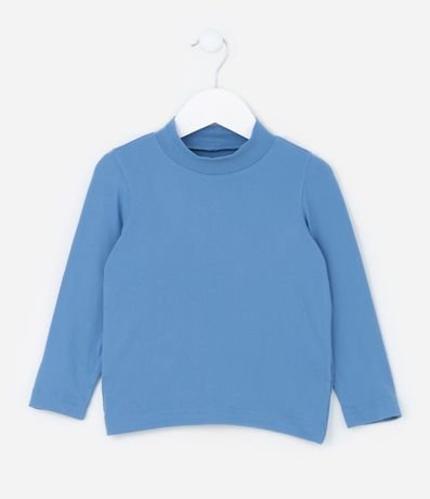 Remera Infantil Básica con Cuello Mediano - Talle 1 a 5 años