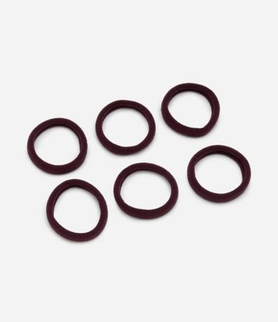 Kit 06 Gomitas para el Pelo Medianas sin Costura