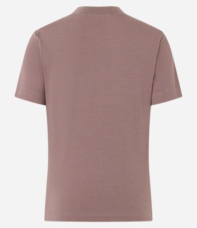 Blusa en Rib con Cuello Redondo 5