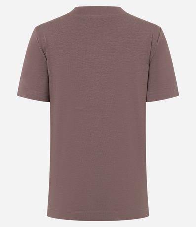 Blusa en Rib con Cuello Redondo 6