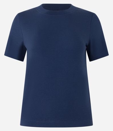 Blusa en Rib con Cuello Redondo 6