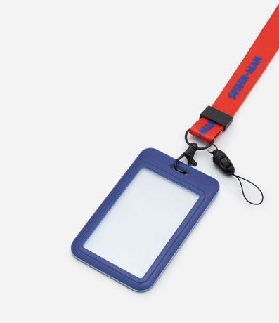 Funda y Cordón para Tarjeta de Identificación con Estampa Spider-Man 5