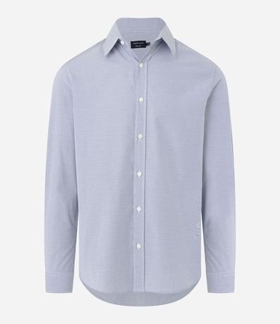 Camisa Social en Tricolina de Cuadros Grid 7