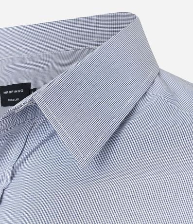 Camisa Social en Tricolina de Cuadros Grid 8