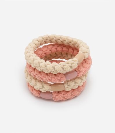 Kit 04 Elásticos para el Pelo Gruesa con Textura Suave 2