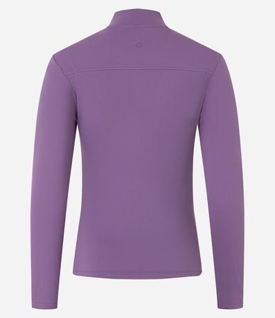 Campera Deportiva en Poliamida con Bolsillos y Cuello Alto 7