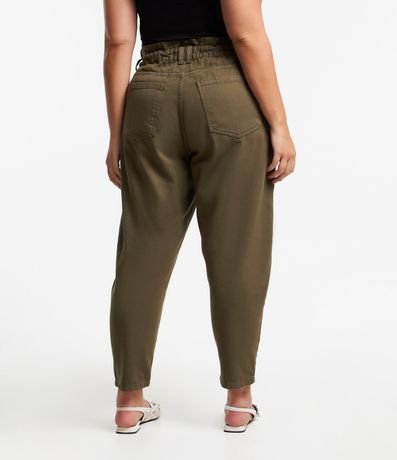 Pantalón Clochard en Sarga con Bolsillos Curve & Plus Size 3