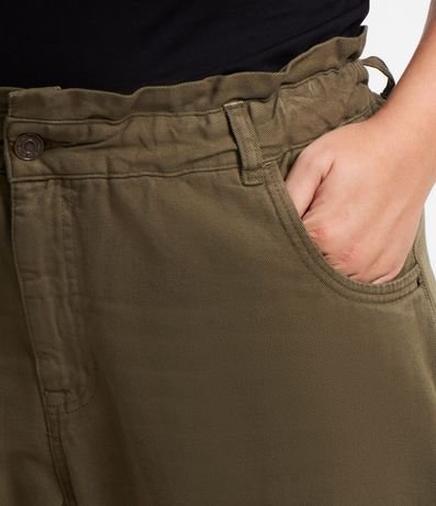 Pantalón Clochard en Sarga con Bolsillos Curve & Plus Size 4