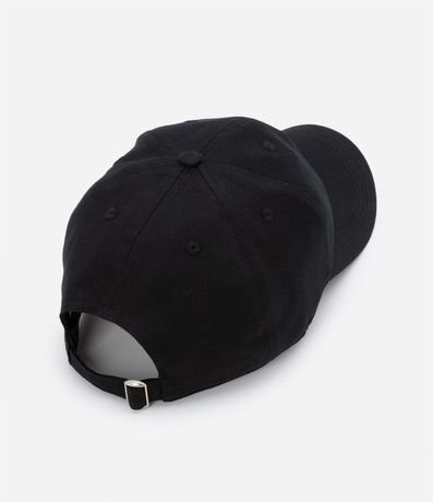 Gorra Ala Curva en Sarga con Bordado NY 3