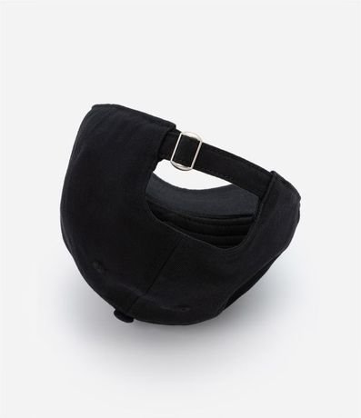 Gorra Ala Curva en Sarga con Bordado NY 4