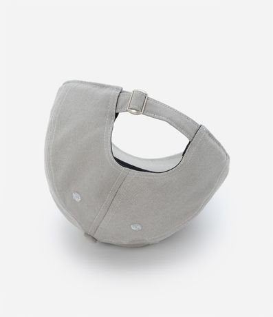 Gorra Ala Curva en Sarga con Bordado NY 4