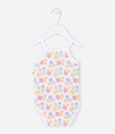 Kit 02 Bodies en Suedine Estampado con Breteles Finos - Talle 0 a 18 meses 3