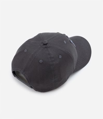 Gorra Ala Curva de Algodón Bordado New York 3