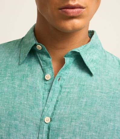 Camisa Comfort Básica en Lino 4