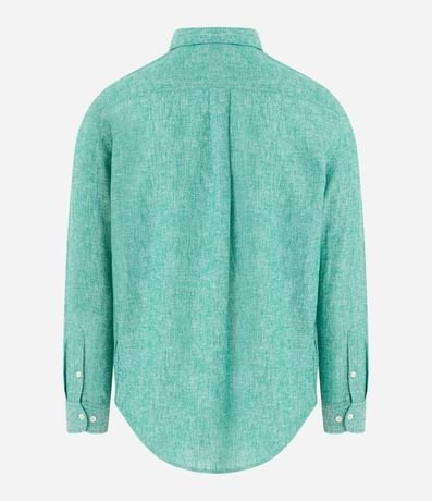 Camisa Comfort Básica en Lino 6