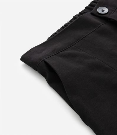 Pantalón Wide Leg Infantil en Viscosa con Pliegues - Talle 5 a 14 años 4