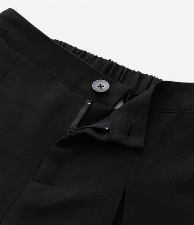 Pantalón Wide Leg Infantil en Viscosa con Pliegues - Talle 5 a 14 años 4