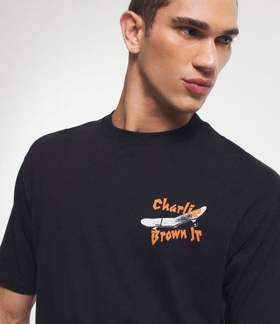 Remera Boxy con Estampa Charlie Brown Jr 5