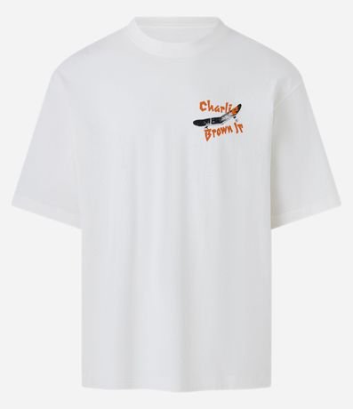 Remera Boxy con Estampa Charlie Brown Jr 9