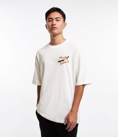 Remera Boxy con Estampa Charlie Brown Jr 3