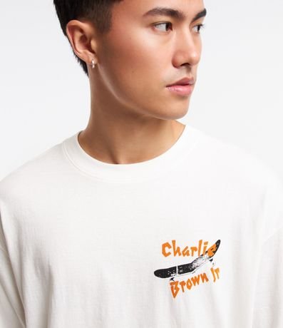 Remera Boxy con Estampa Charlie Brown Jr 7