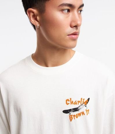 Remera Boxy con Estampa Charlie Brown Jr 5