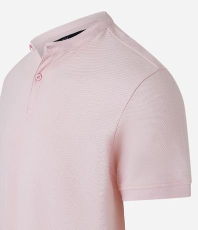 Polo Manga Corta Cuello Mao 6