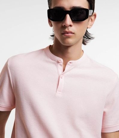 Polo Manga Corta Cuello Mao 3